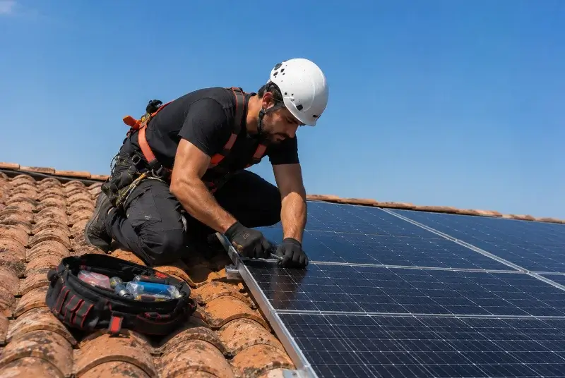 Maintenance et monitoring de panneaux solaires à Arthez-de-Béarn